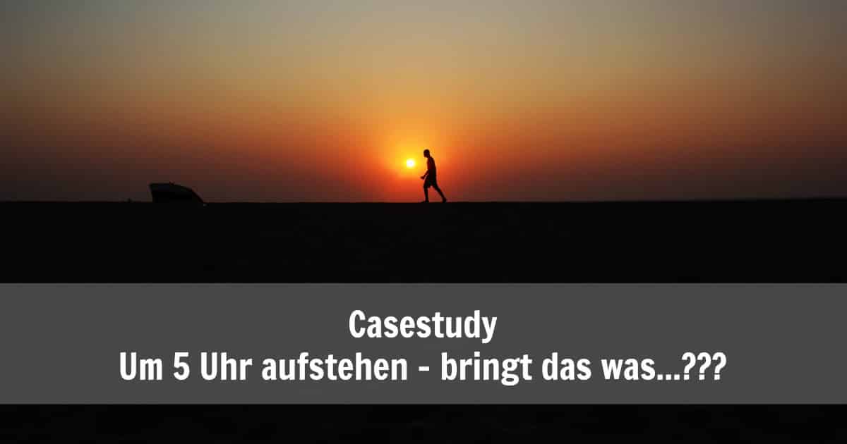 Früh aufstehen bringt dich und dein Business voran