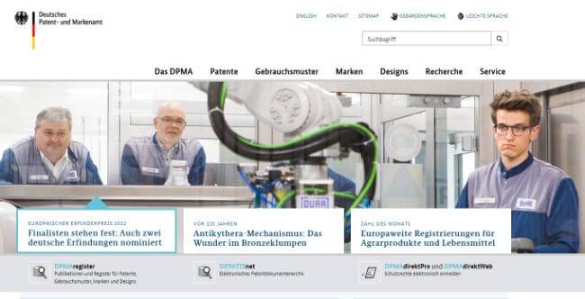 DPMA Deutsches Patent- und Markenamt