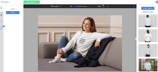 mokup - Daniel Gaiswinkler - E-Commerce mit Print on Demand Mockup Generator Vexels