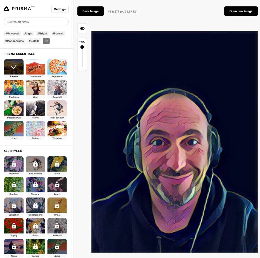 Prisma-Effekte - Daniel Gaiswinkler - E-Commerce mit Print on Demand