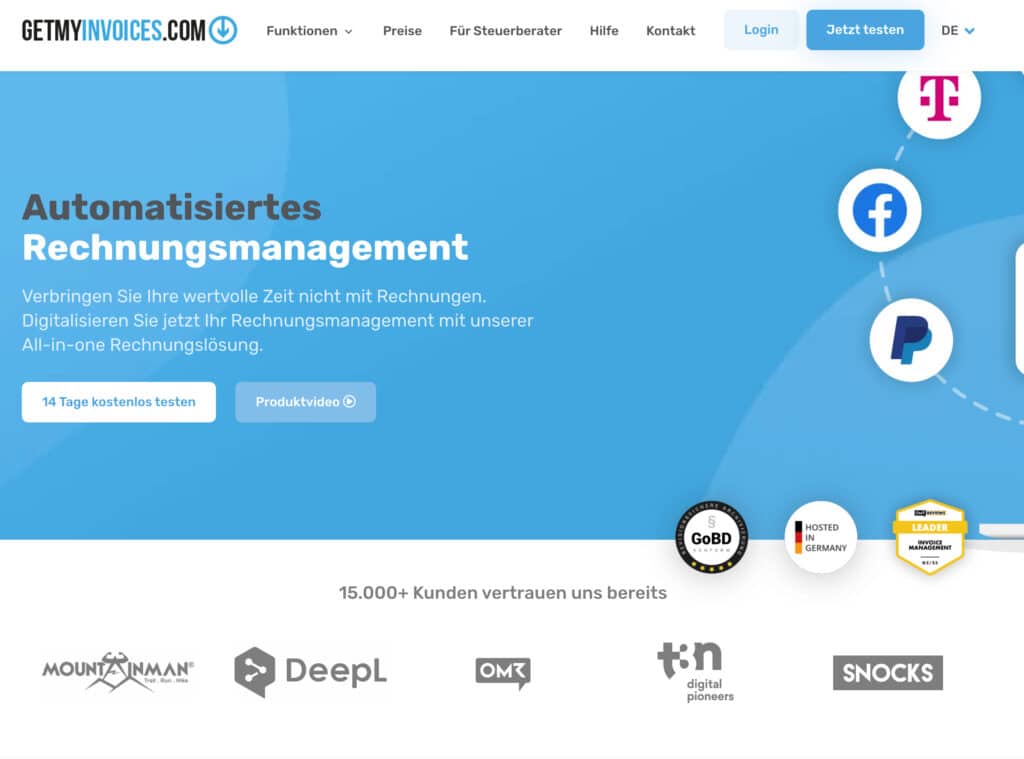 Getmyinvoices - Daniel Gaiswinkler - E-Commerce mit Print on Demand